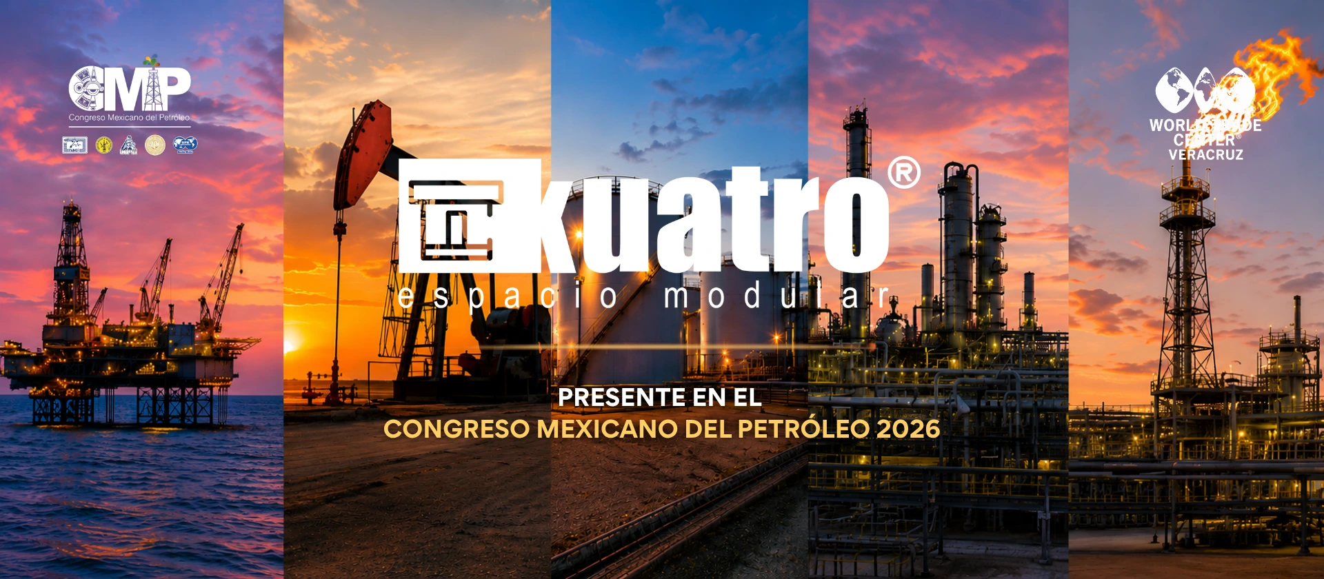 Congreso Mexicano del Petróleo 2026: Kuatro Modulares conectando con la industria que impulsa a México