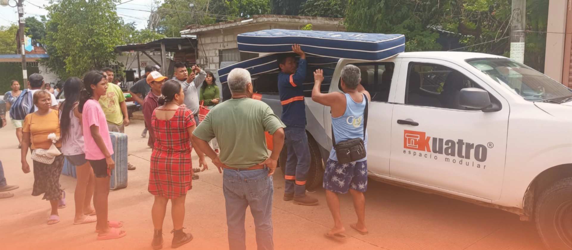 Unidos por la reconstrucción: Kuatro Modulares se suma al apoyo en Poza Rica