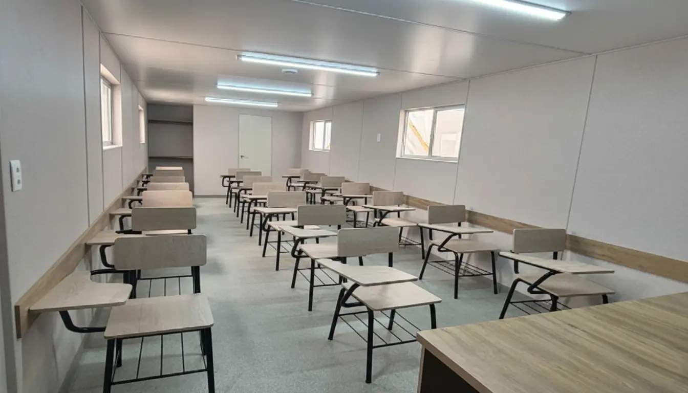 Aulas móviles: una solución que devolvió la educación presencial en Durango