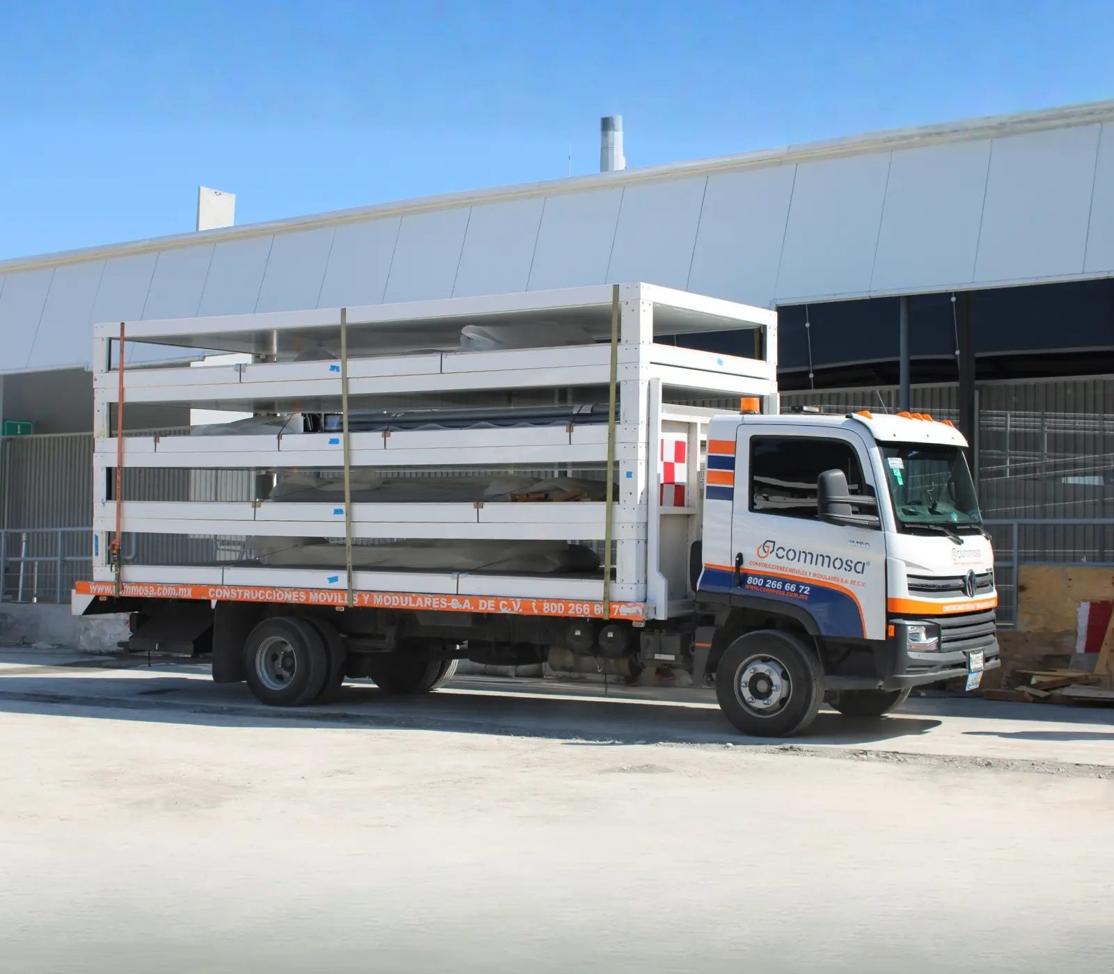 Transportación del módulo Flexpace