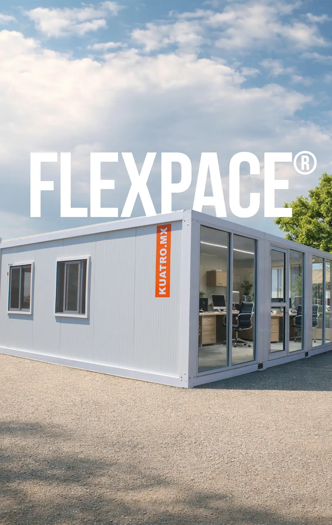 Contenedor arquitectónico Flexpace