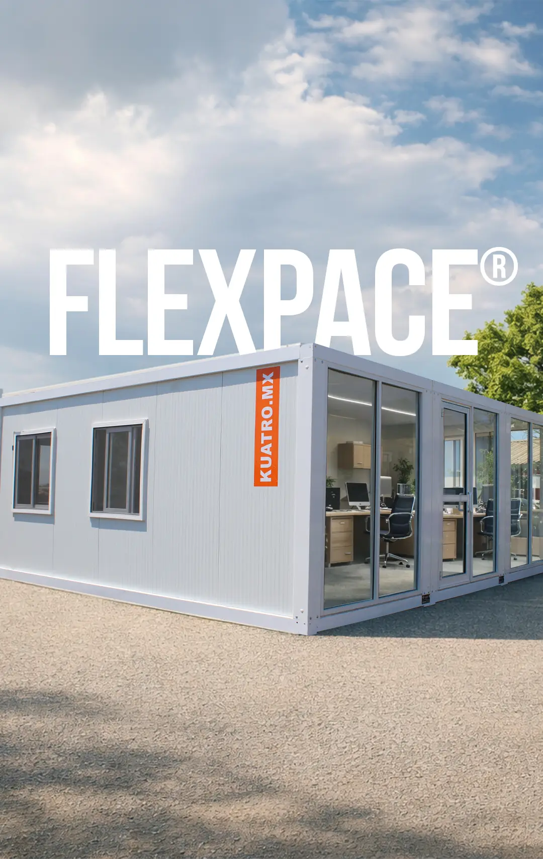 Contenedor arquitectónico Flexpace